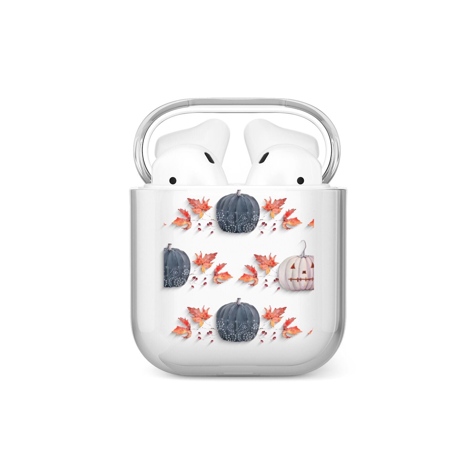Pumpkin Autumn Leaves AirPods Case