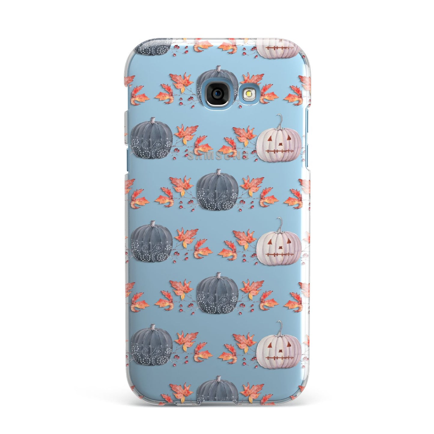 Pumpkin Autumn Leaves Samsung Galaxy A7 2017 Case