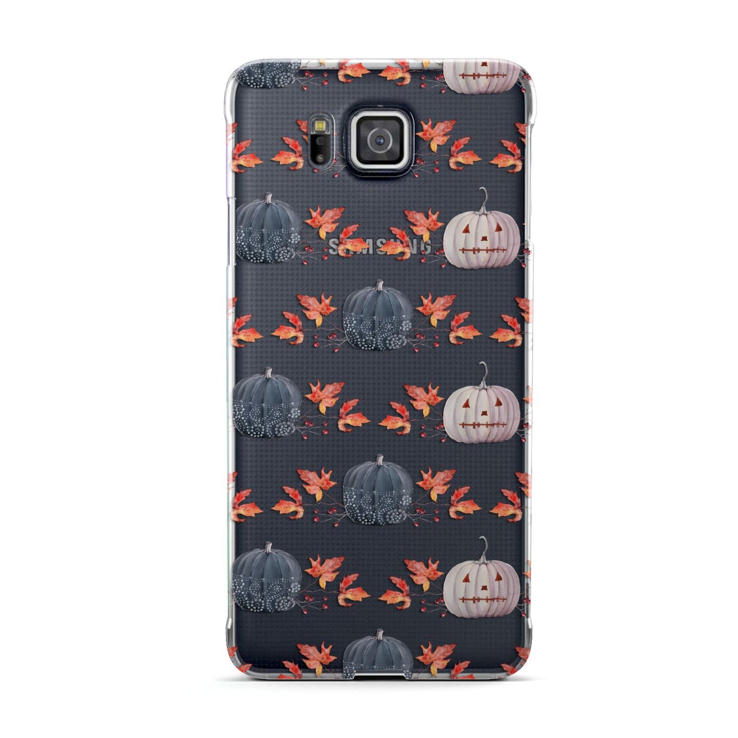 Pumpkin Autumn Leaves Samsung Galaxy Alpha Case