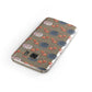 Pumpkin Autumn Leaves Samsung Galaxy Case Front Close Up