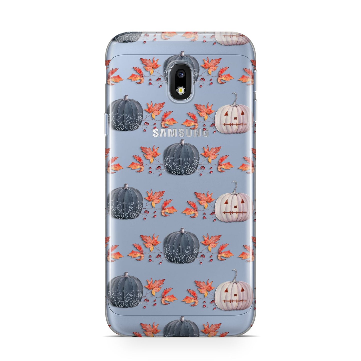 Pumpkin Autumn Leaves Samsung Galaxy J3 2017 Case