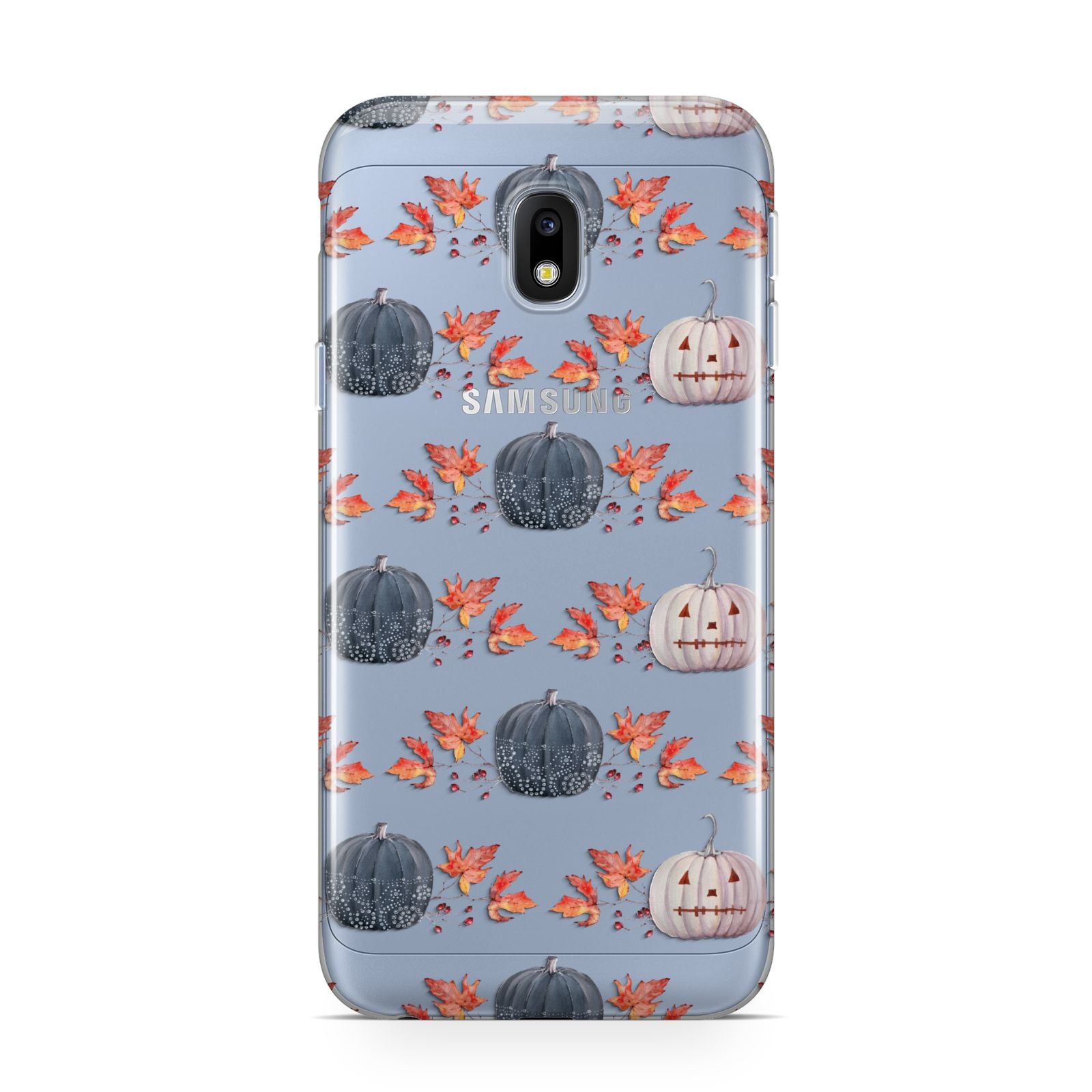 Pumpkin Autumn Leaves Samsung Galaxy J3 2017 Case