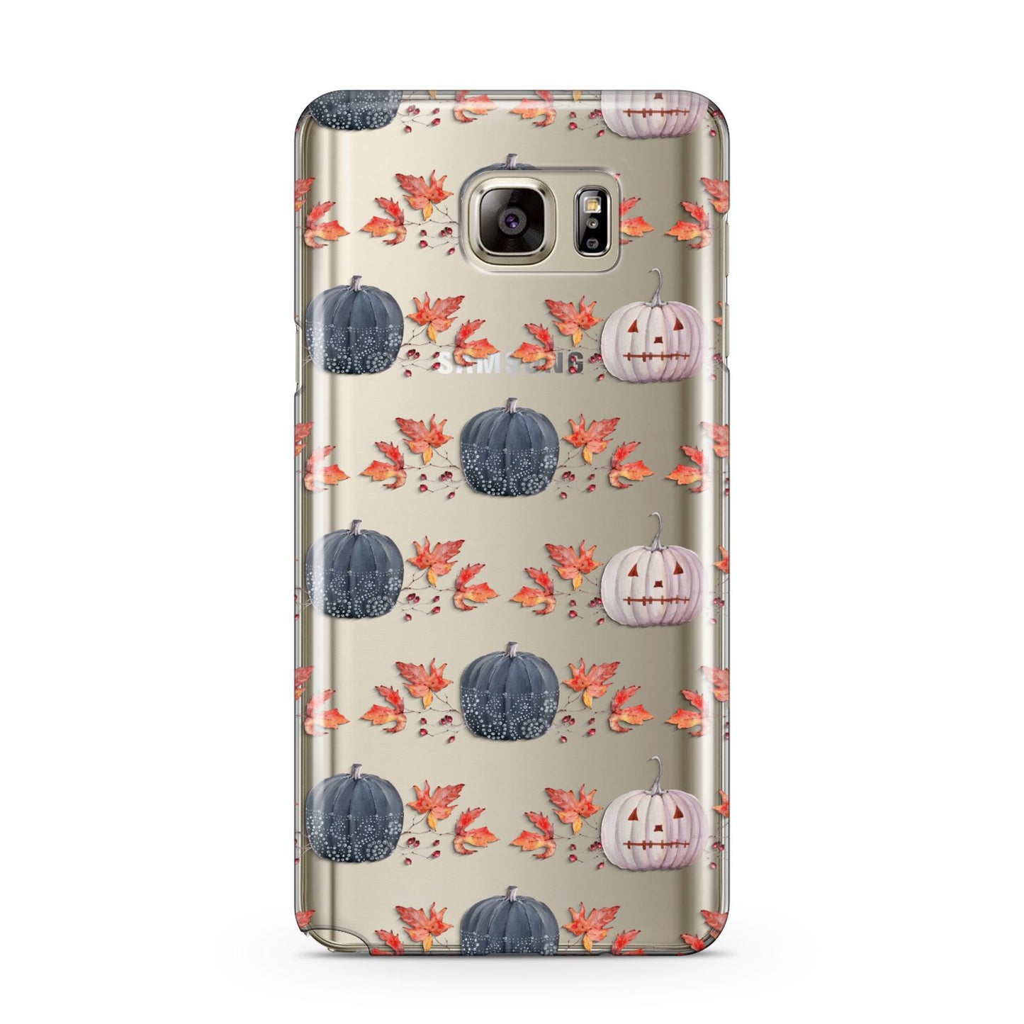 Pumpkin Autumn Leaves Samsung Galaxy Note 5 Case