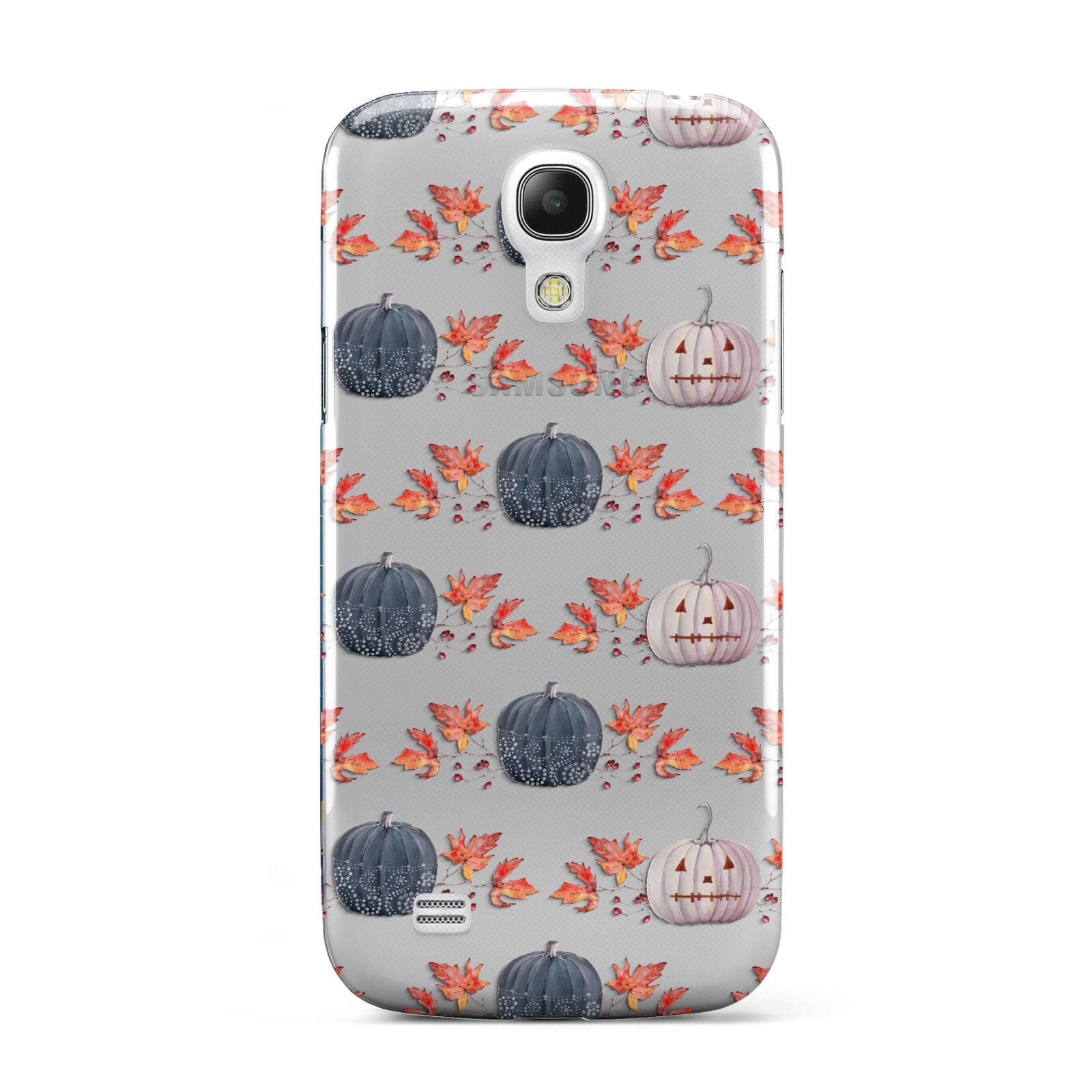 Pumpkin Autumn Leaves Samsung Galaxy S4 Mini Case