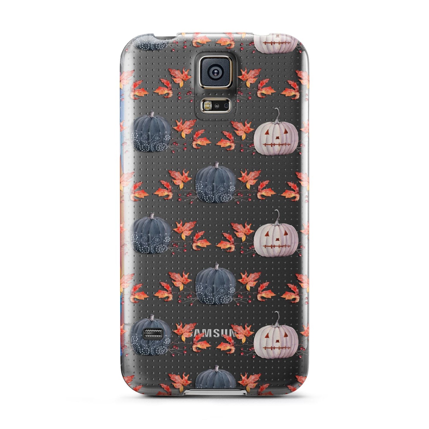 Pumpkin Autumn Leaves Samsung Galaxy S5 Case