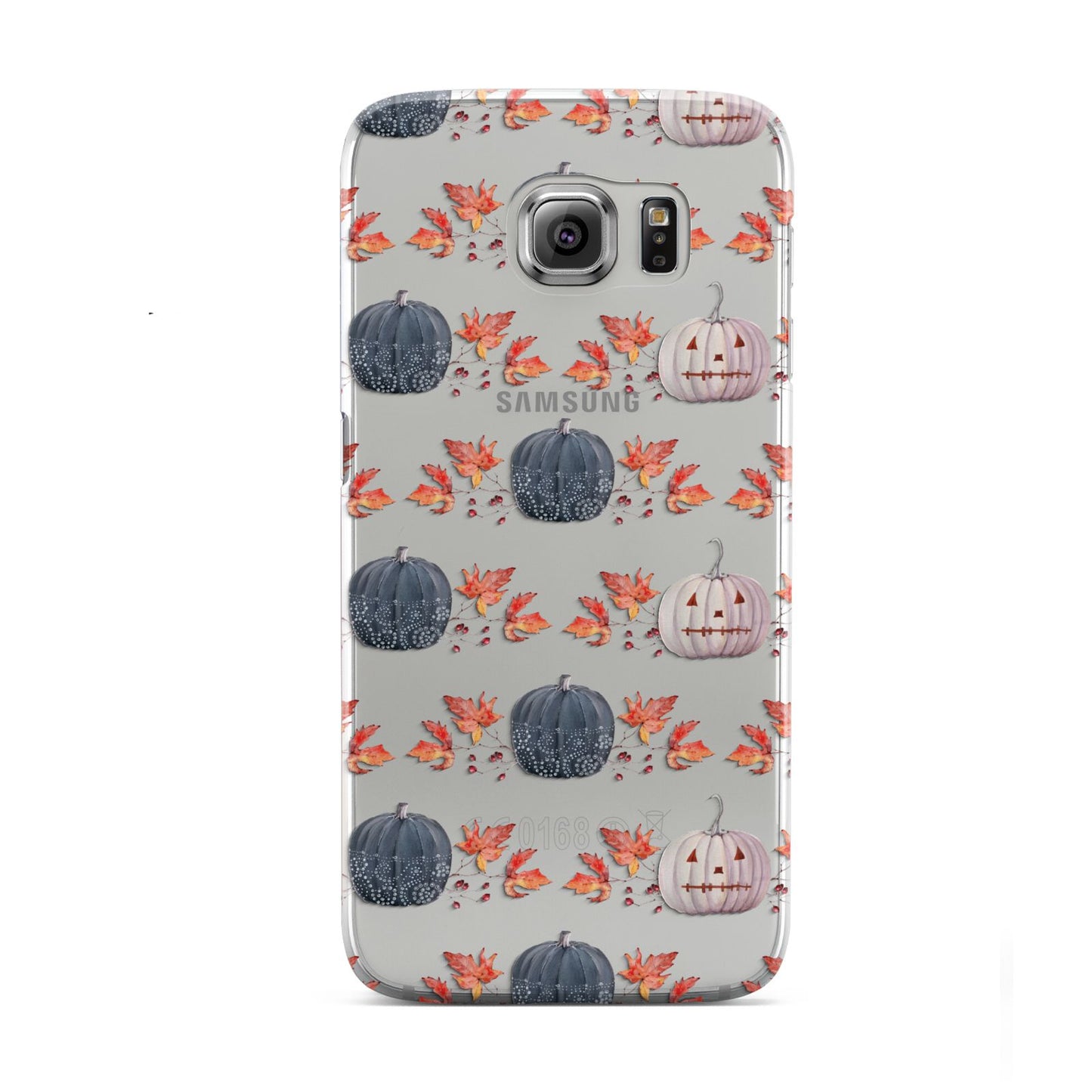 Pumpkin Autumn Leaves Samsung Galaxy S6 Case