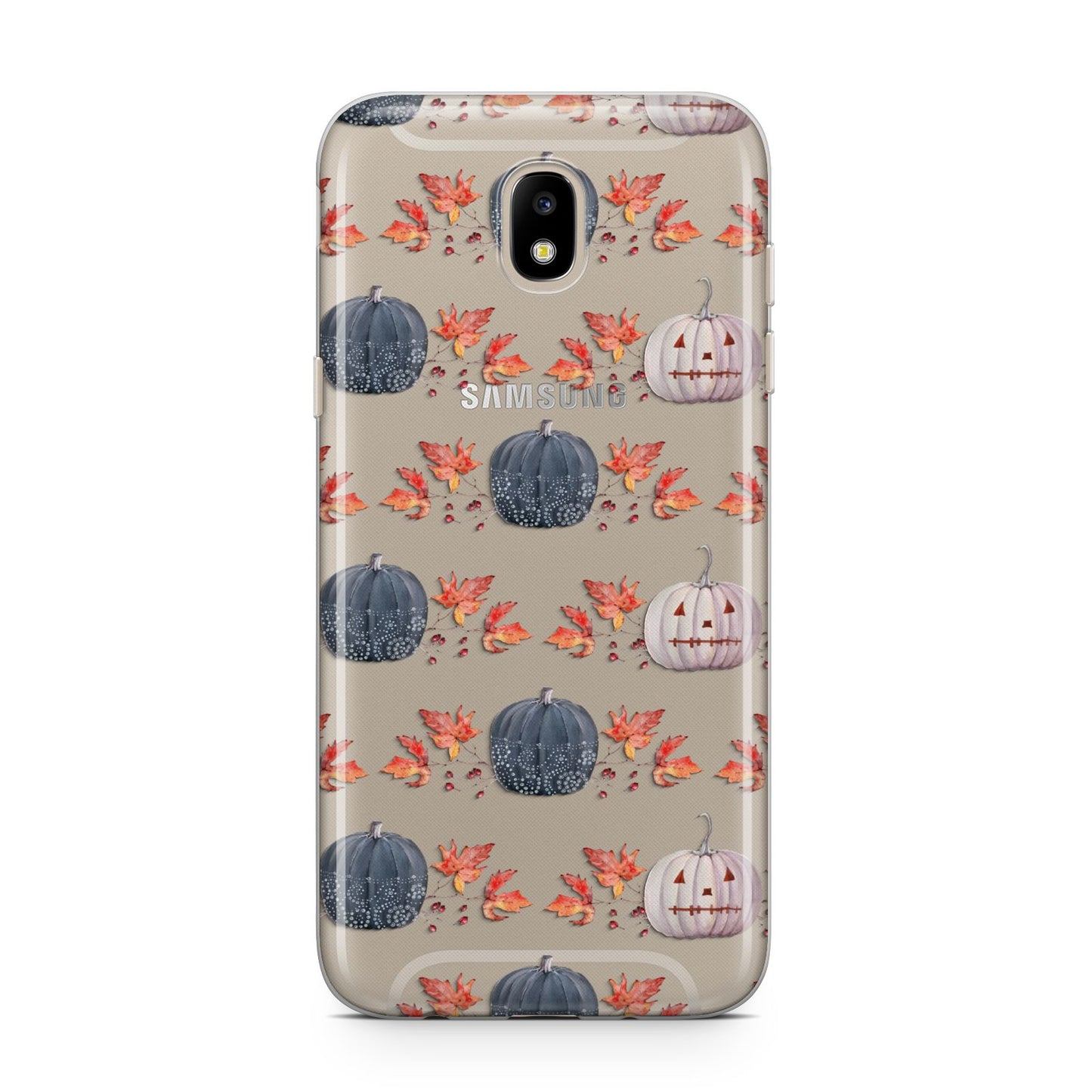 Pumpkin Autumn Leaves Samsung J5 2017 Case