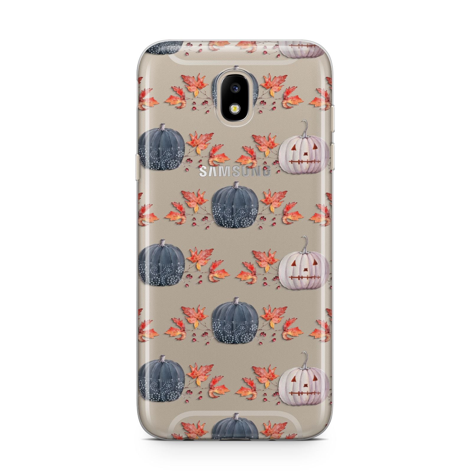 Pumpkin Autumn Leaves Samsung J5 2017 Case