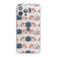 Pumpkin Autumn Leaves iPhone 13 Pro Max Clear Bumper Case