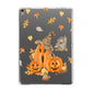 Pumpkin Graveyard Apple iPad Grey Case