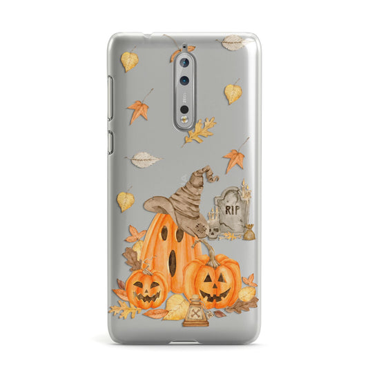 Pumpkin Graveyard Nokia Case