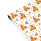Pumpkin Graveyard Personalised Gift Wrap