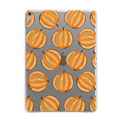 Pumpkin Halloween Apple iPad Silver Case