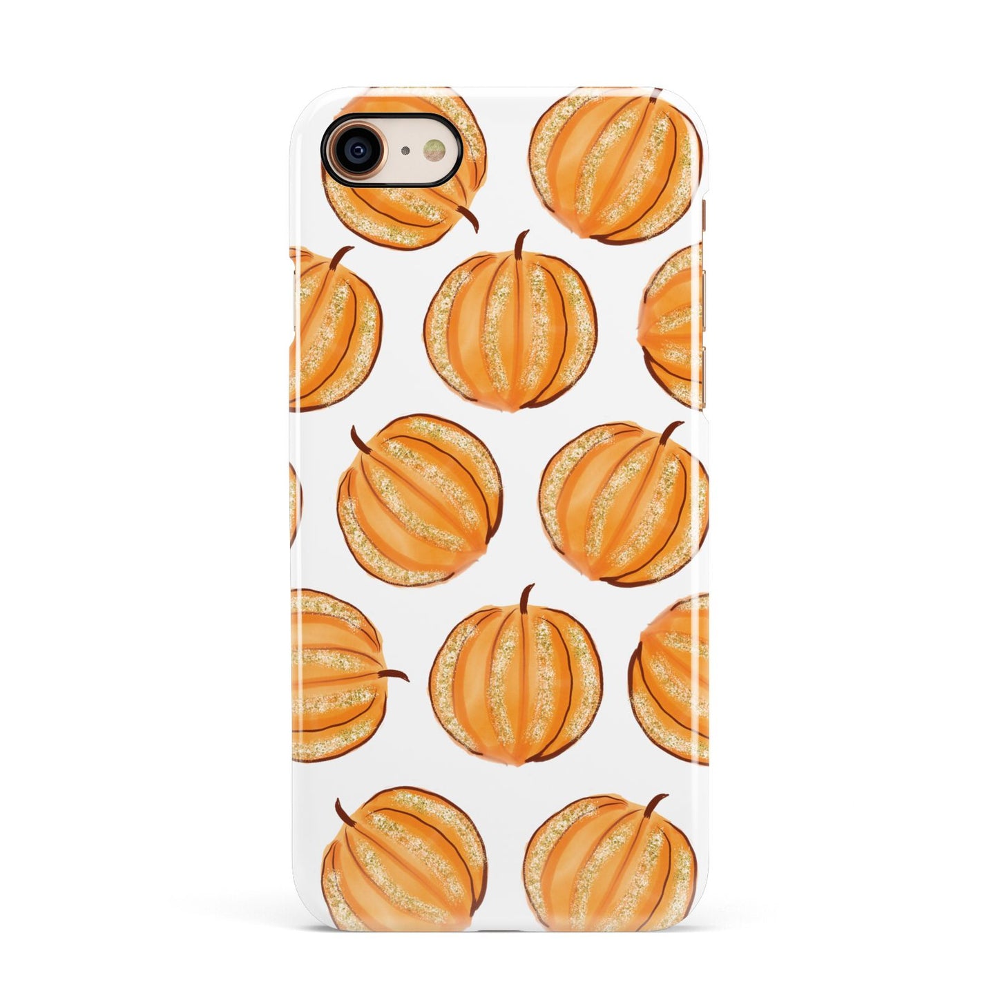 Pumpkin Halloween Apple iPhone 7 8 3D Snap Case