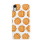 Pumpkin Halloween Apple iPhone XR White 3D Snap Case
