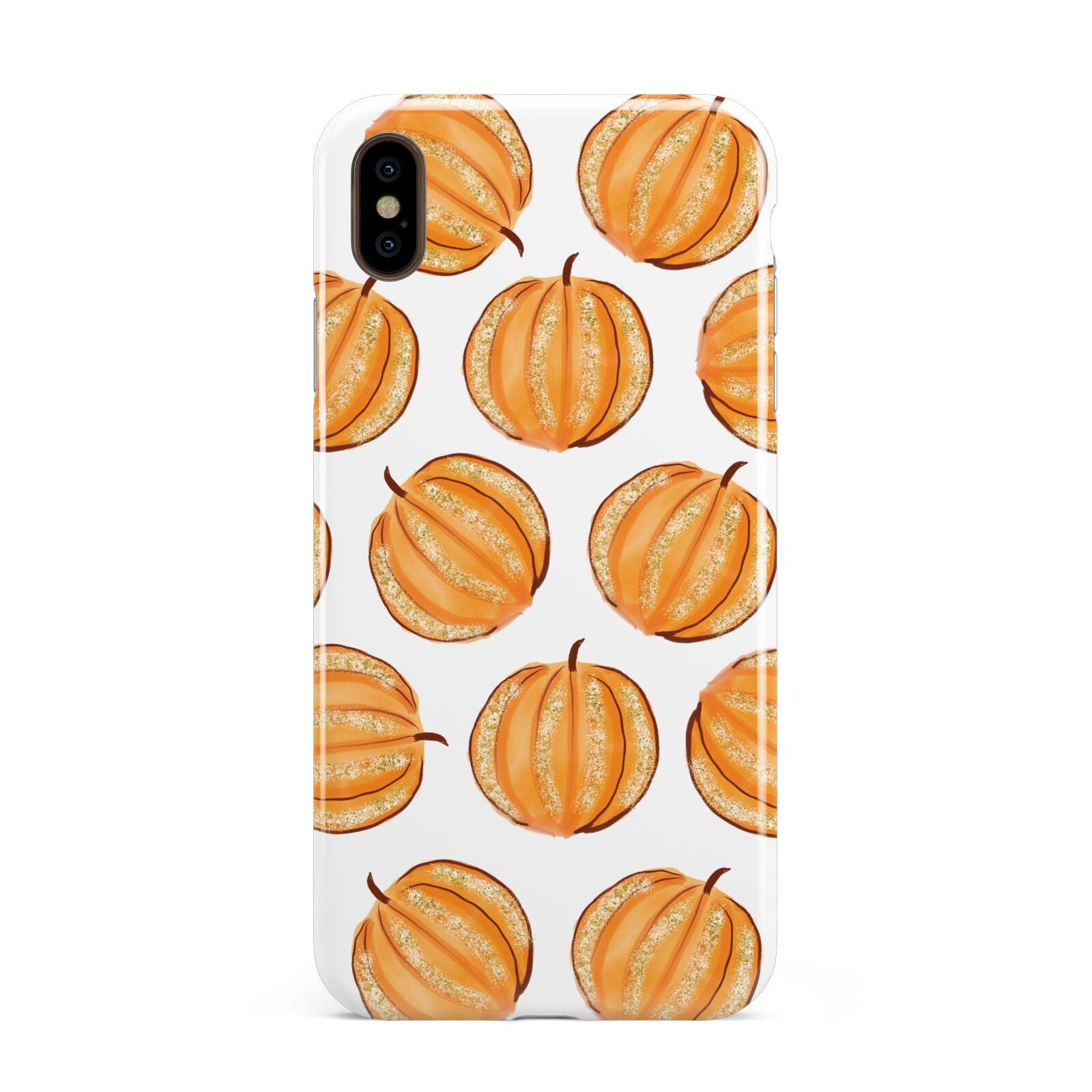 Pumpkin Halloween Apple iPhone Xs Max 3D Tough Case