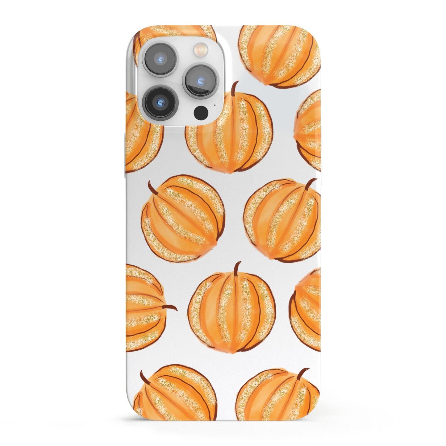 Pumpkin Halloween iPhone 13 Pro Max Full Wrap 3D Snap Case