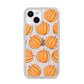 Pumpkin Halloween iPhone 14 Glitter Tough Case Starlight