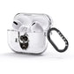 Pumpkin Head Personalised AirPods Glitter Case 3rd Gen Side Image