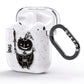Pumpkin Head Personalised AirPods Glitter Case Side Image