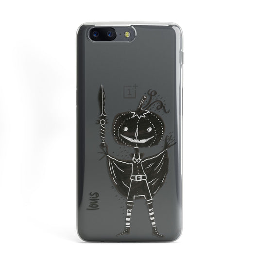 Pumpkin Head Personalised OnePlus Case