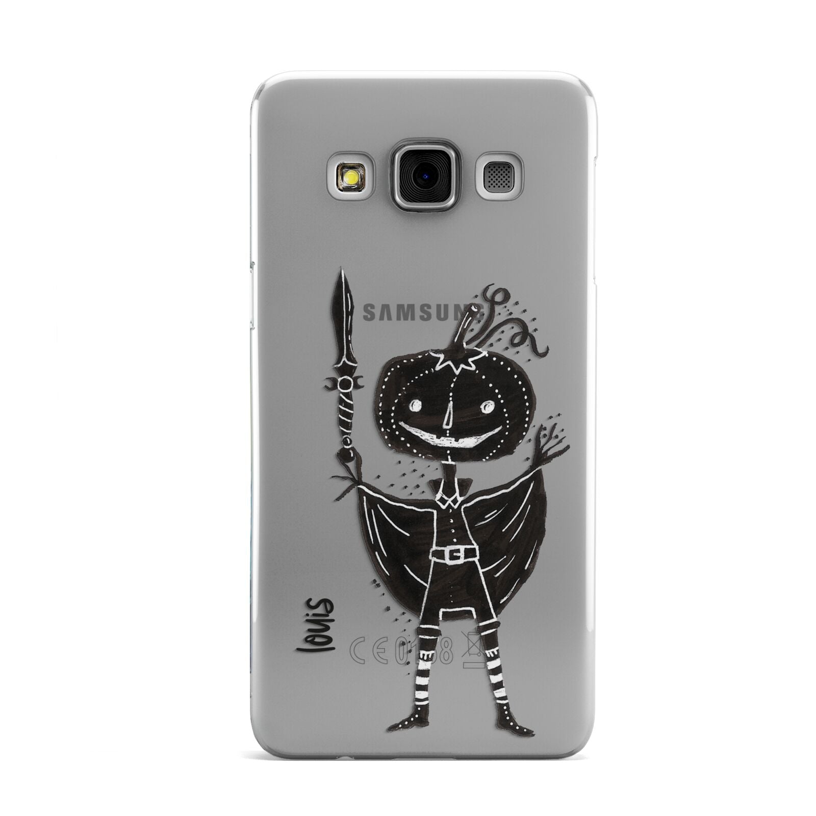 Pumpkin Head Personalised Samsung Galaxy A3 Case