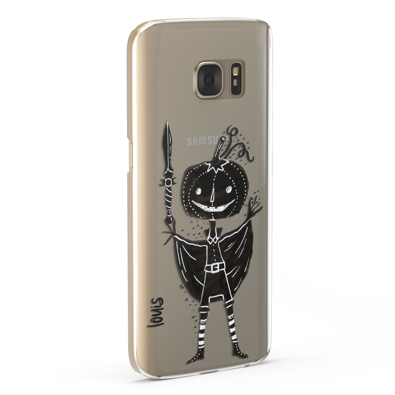 Pumpkin Head Personalised Samsung Galaxy Case Fourty Five Degrees