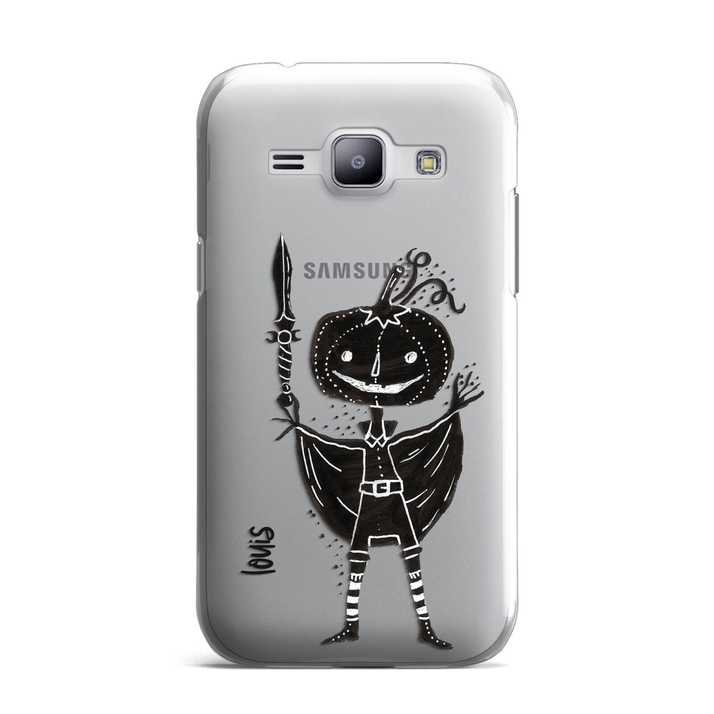 Pumpkin Head Personalised Samsung Galaxy J1 2015 Case