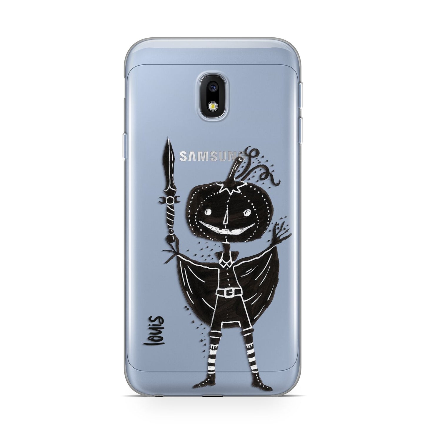 Pumpkin Head Personalised Samsung Galaxy J3 2017 Case