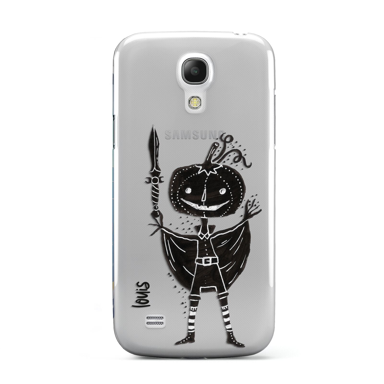 Pumpkin Head Personalised Samsung Galaxy S4 Mini Case