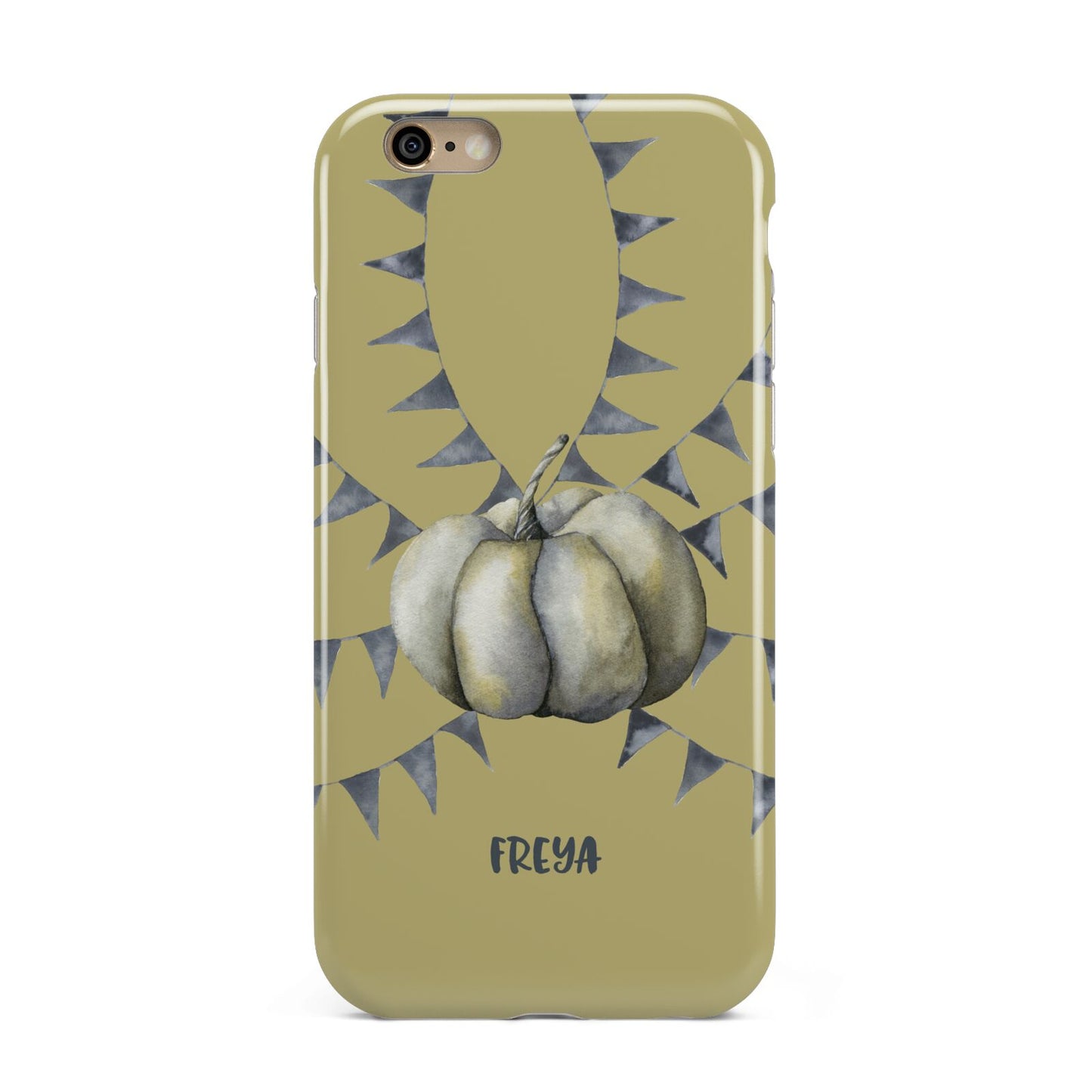 Pumpkin Part Halloween Apple iPhone 6 3D Tough Case