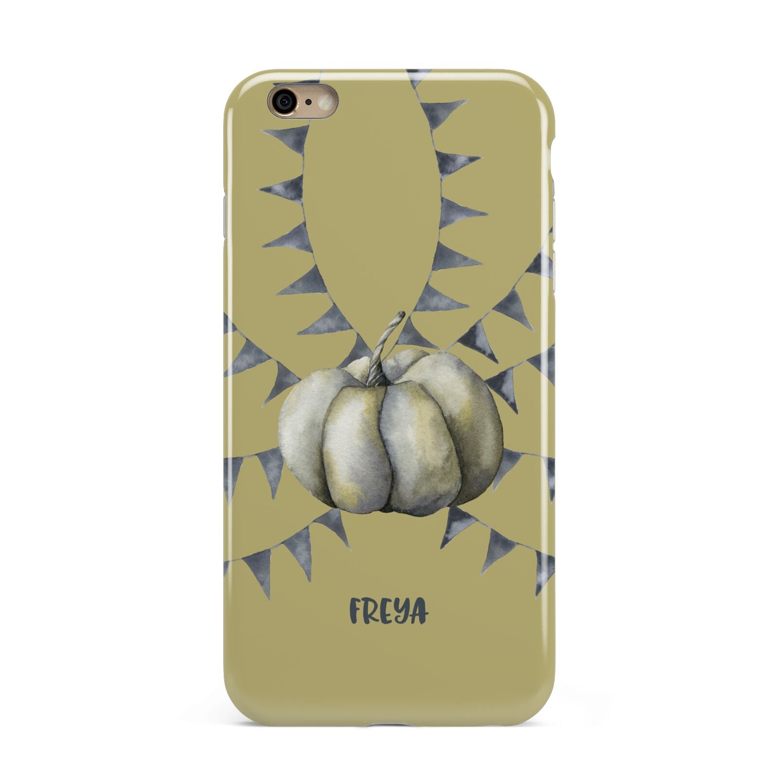 Pumpkin Part Halloween Apple iPhone 6 Plus 3D Tough Case