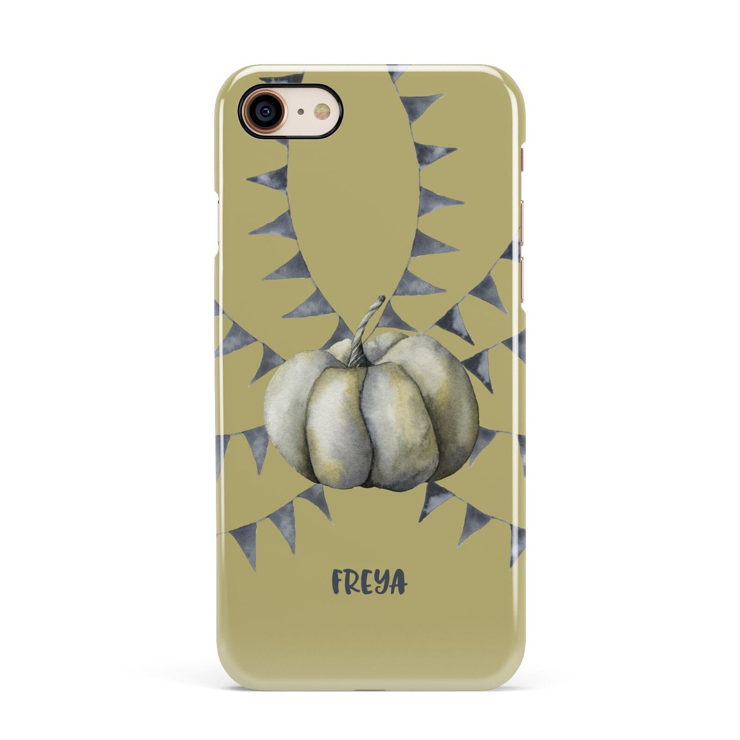Pumpkin Part Halloween Apple iPhone 7 8 3D Snap Case