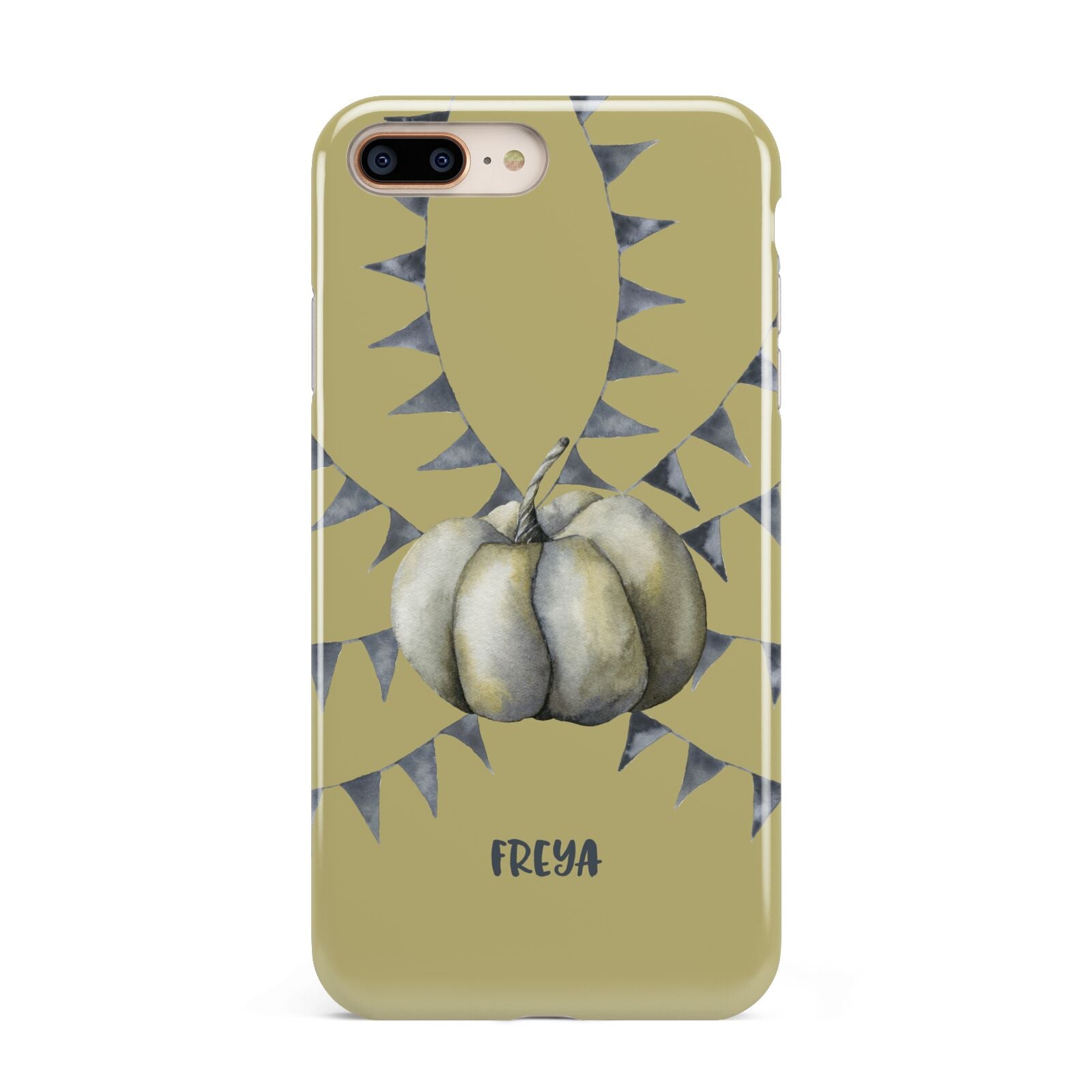 Pumpkin Part Halloween Apple iPhone 7 8 Plus 3D Tough Case