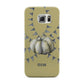 Pumpkin Part Halloween Samsung Galaxy S6 Edge Case