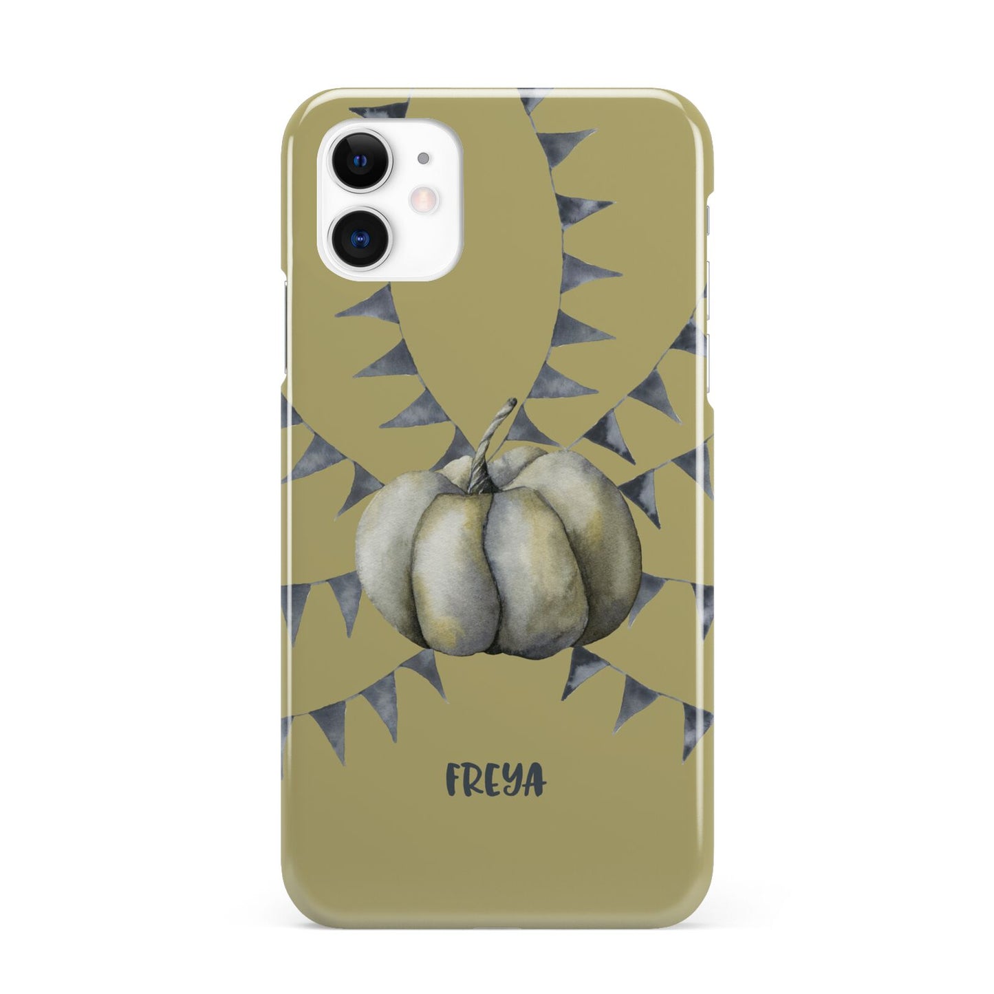 Pumpkin Part Halloween iPhone 11 3D Snap Case