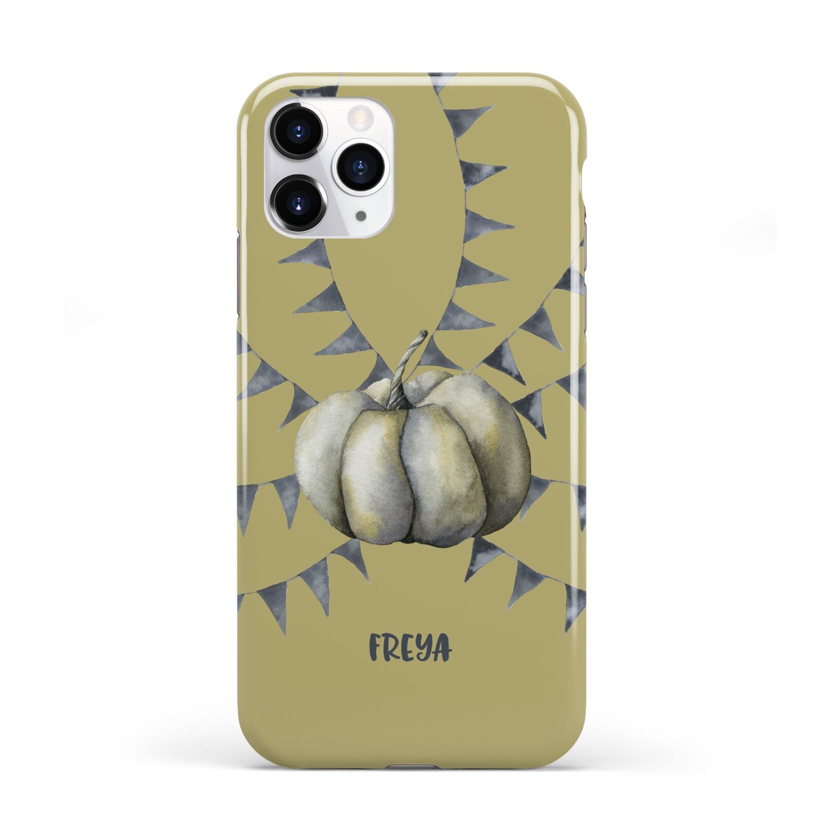Pumpkin Part Halloween iPhone 11 Pro 3D Tough Case