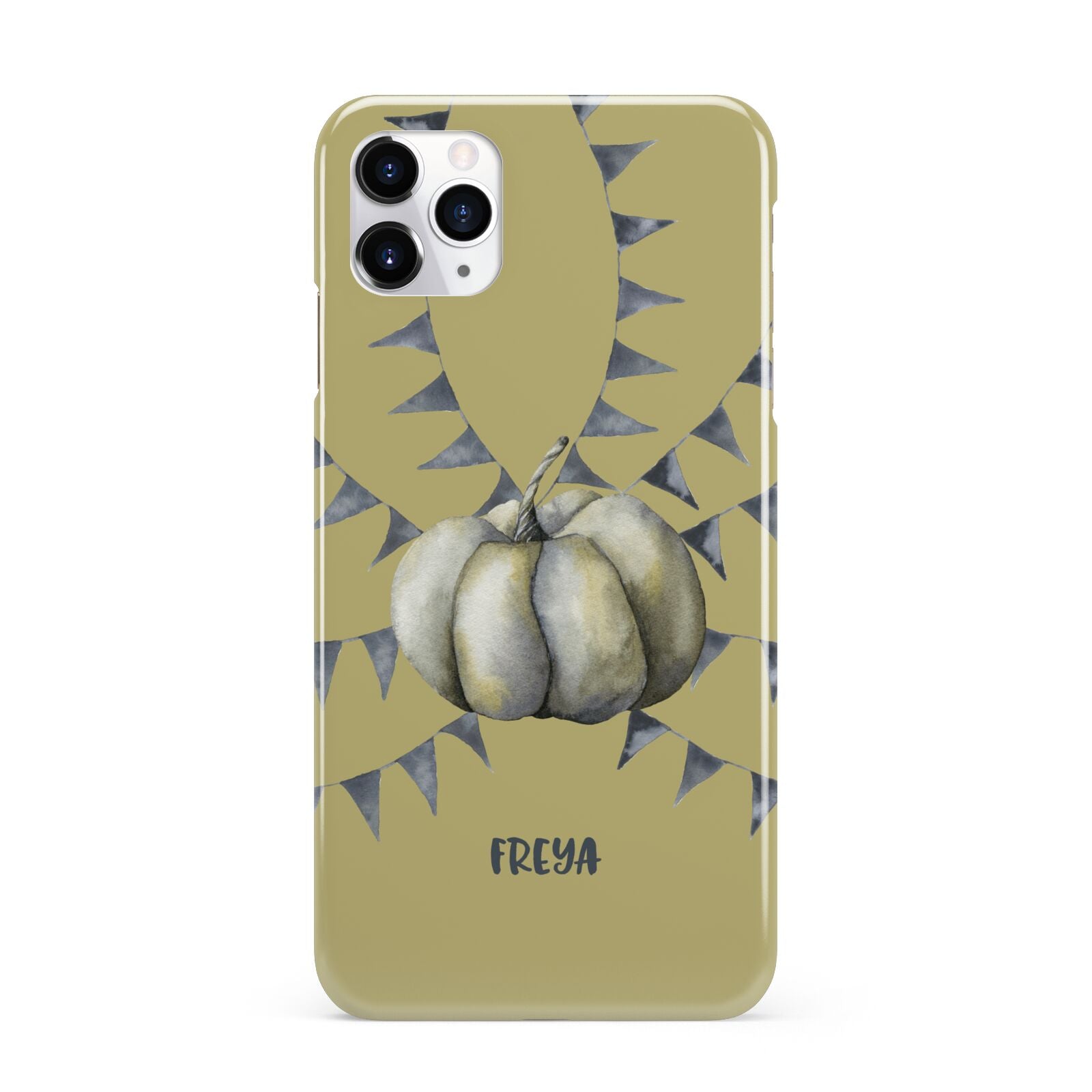 Pumpkin Part Halloween iPhone 11 Pro Max 3D Snap Case
