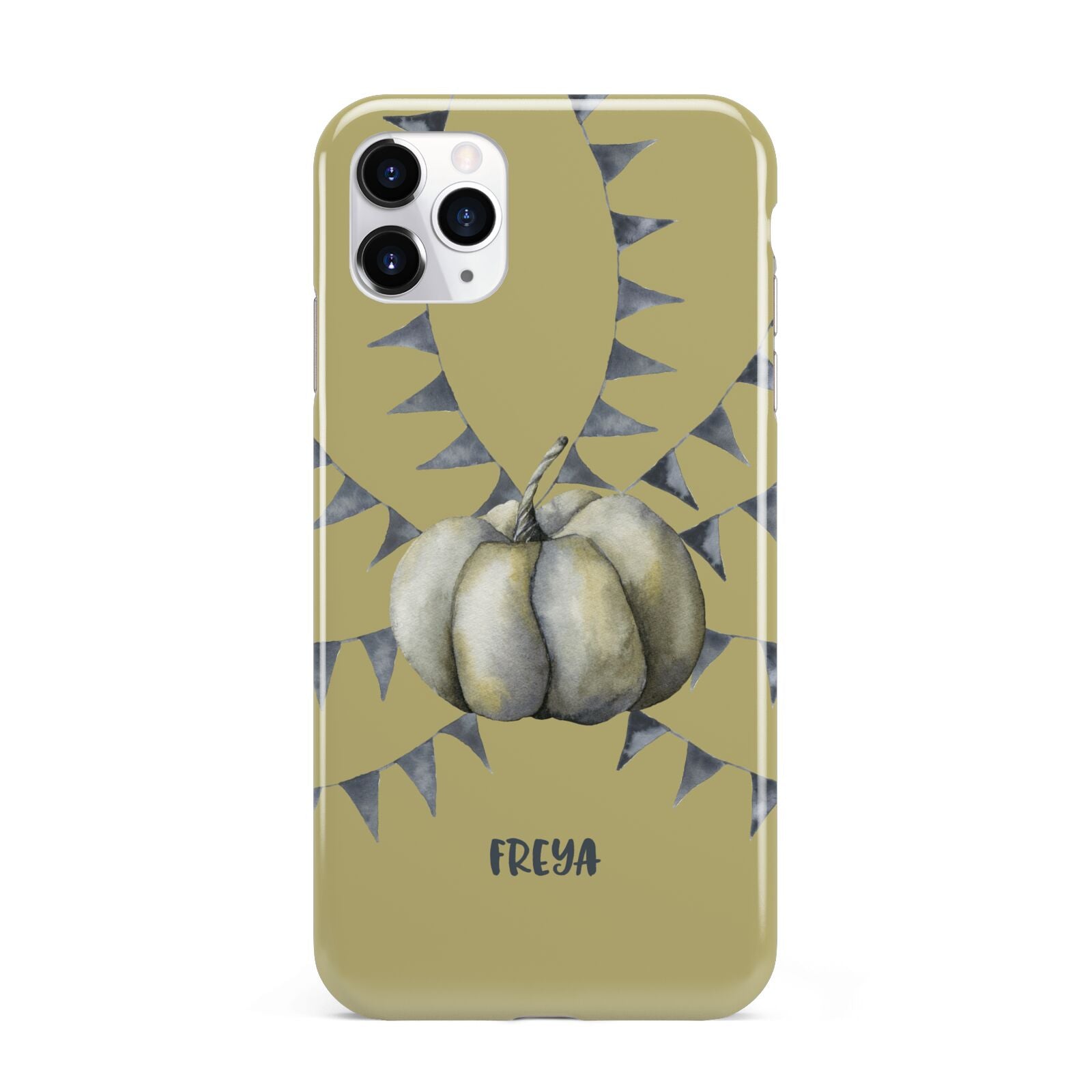 Pumpkin Part Halloween iPhone 11 Pro Max 3D Tough Case