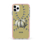Pumpkin Part Halloween iPhone 11 Pro Max Impact Pink Edge Case