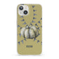 Pumpkin Part Halloween iPhone 13 Clear Bumper Case