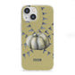 Pumpkin Part Halloween iPhone 13 Mini Clear Bumper Case