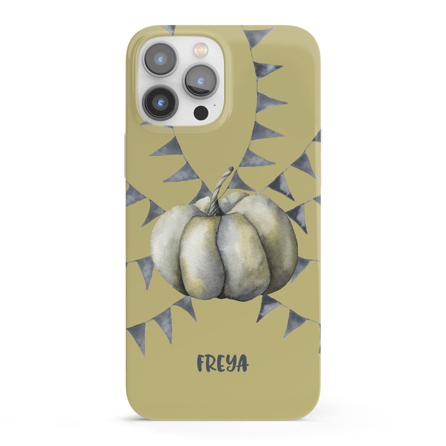 Pumpkin Part Halloween iPhone 13 Pro Max Full Wrap 3D Snap Case