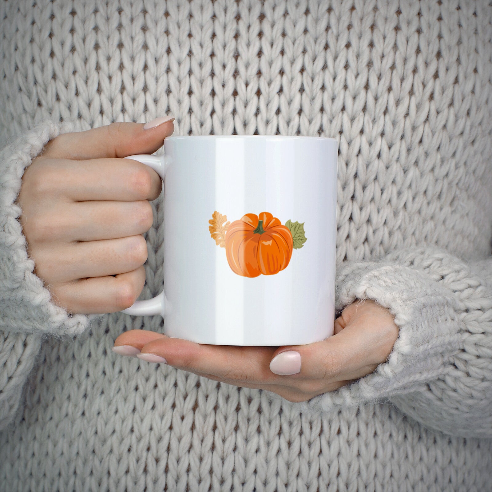 Pumpkin Spice with Caption 10oz Mug Alternative Image 5