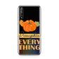 Pumpkin Spice with Caption Huawei Enjoy 10s Phone Case