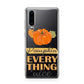 Pumpkin Spice with Caption Huawei P30 Phone Case