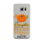 Pumpkin Spice with Caption Samsung Galaxy S6 Case