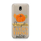 Pumpkin Spice with Caption Samsung J5 2017 Case