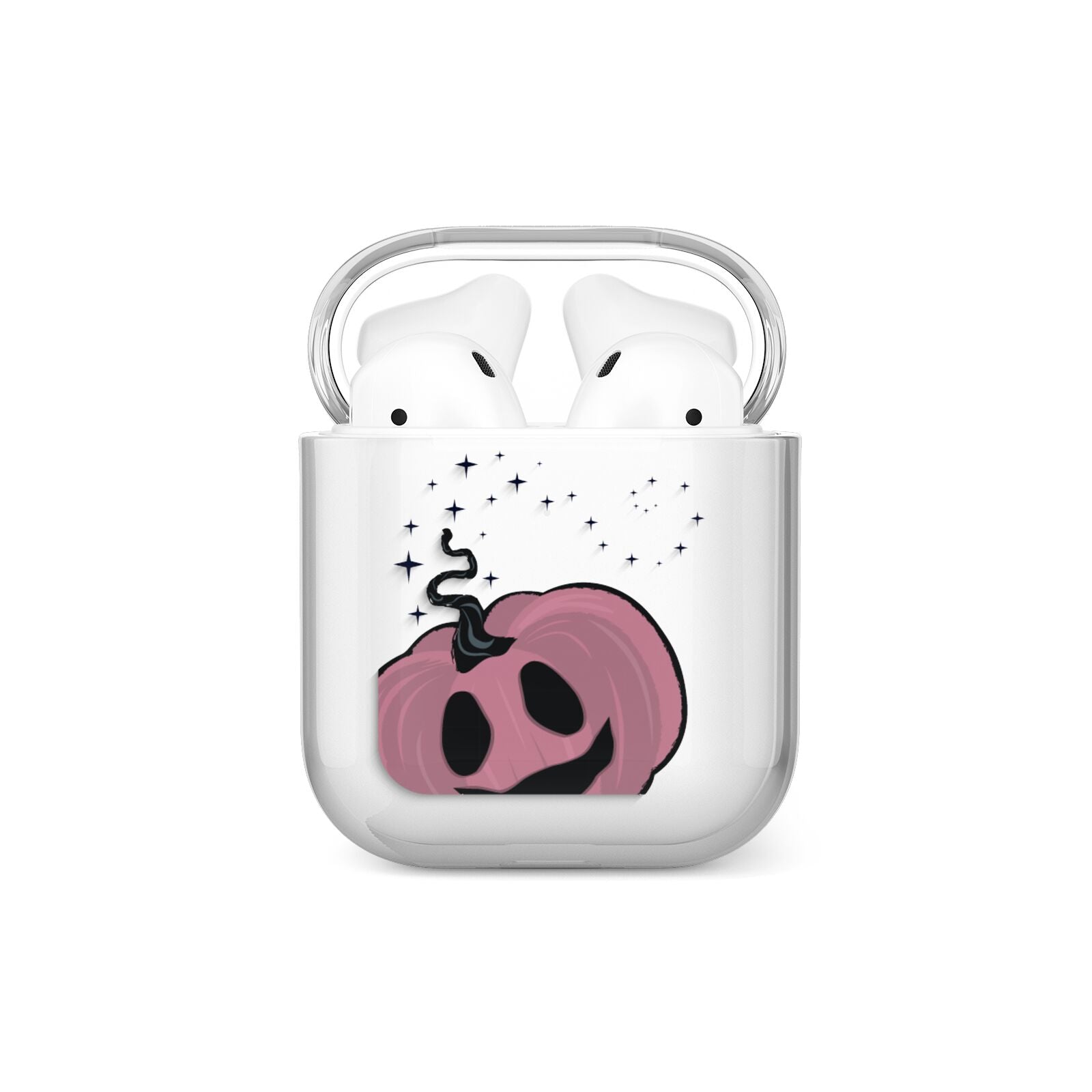 Pumpkin with Transparent Background AirPods Case