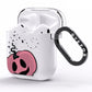 Pumpkin with Transparent Background AirPods Clear Case Side Image